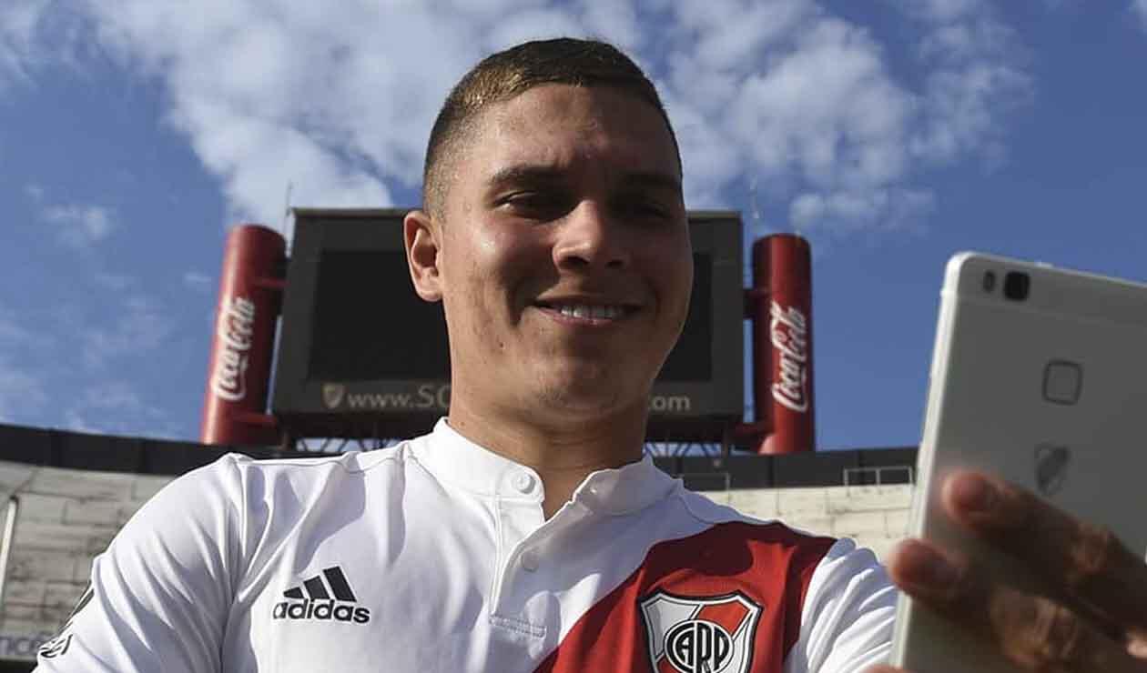 Juan Fernando Quintero, jugador de River Plate