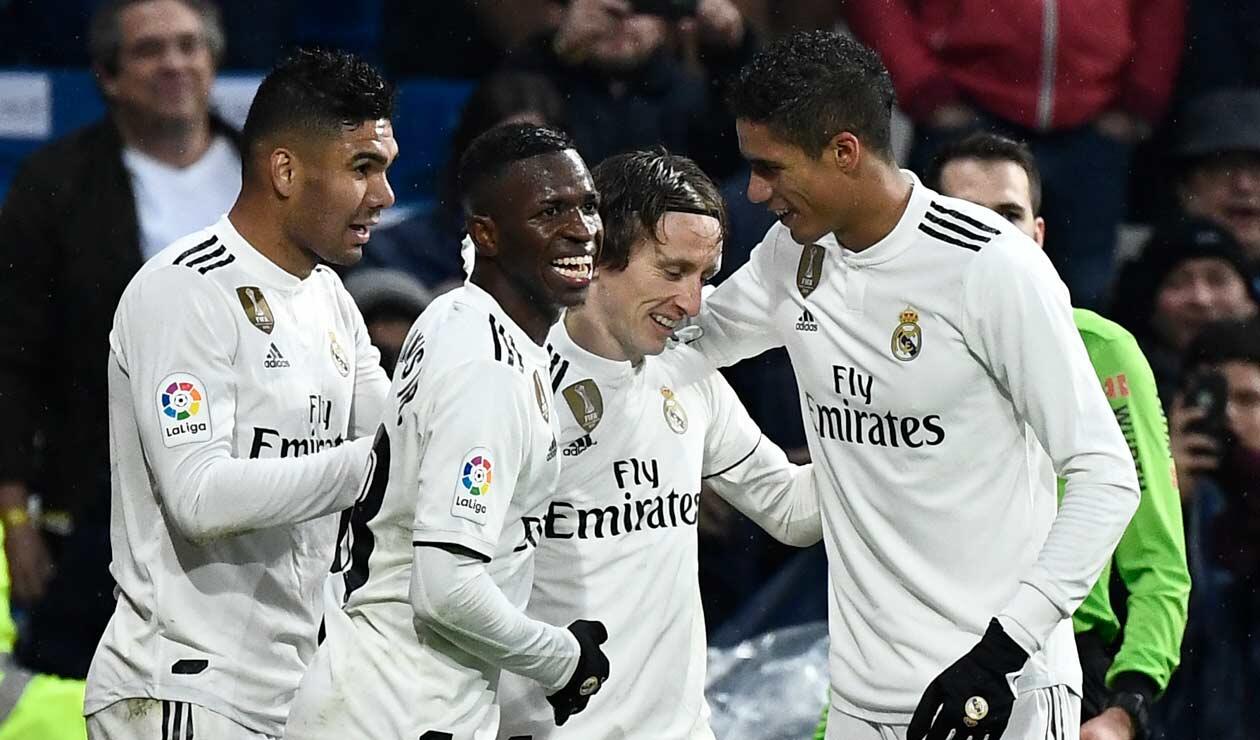 Real Madrid recuperó el tercer lugar en la liga española