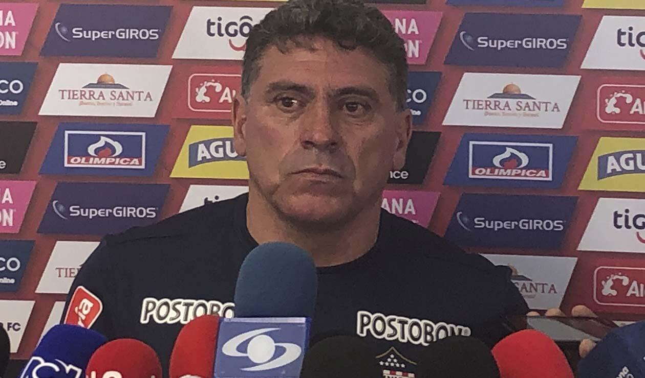 Luis Fernando Suárez, técnico del Junior de Barranquilla