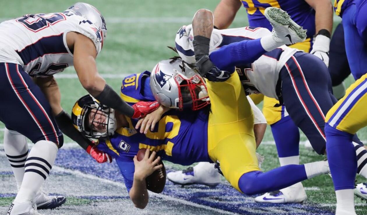 Patriots y Rams se mostraron cautos al comienzo del Super Bowl