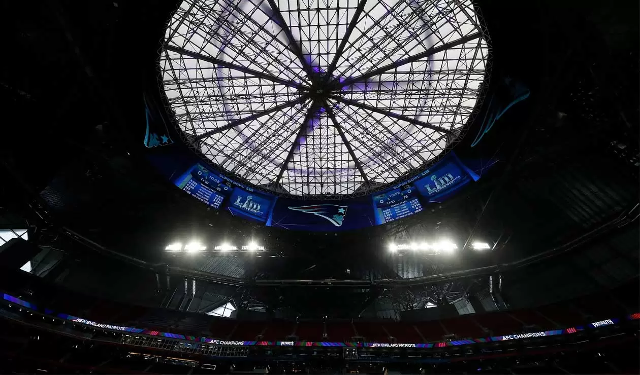 El Super Bowl 2019 se jugará en el Mercedes Benz Stadium de Atlanta