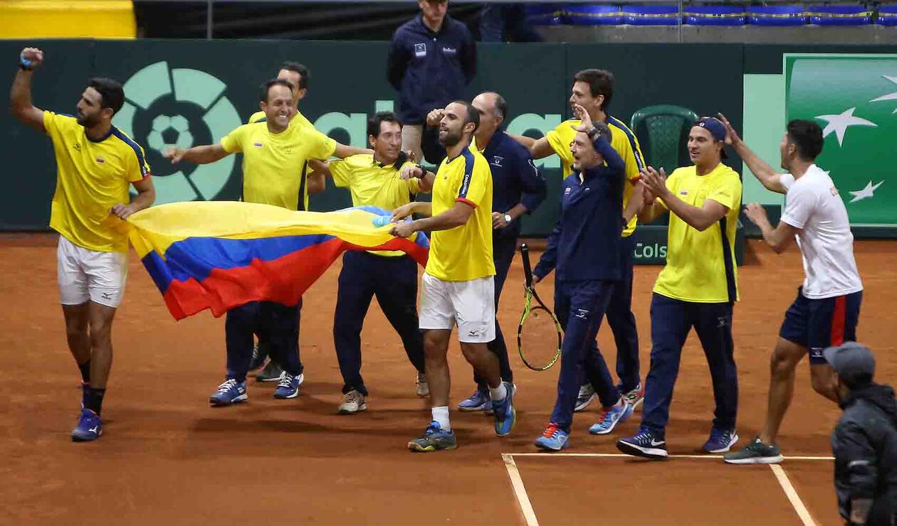 Colombia estará en la fase final de la Copa Davis