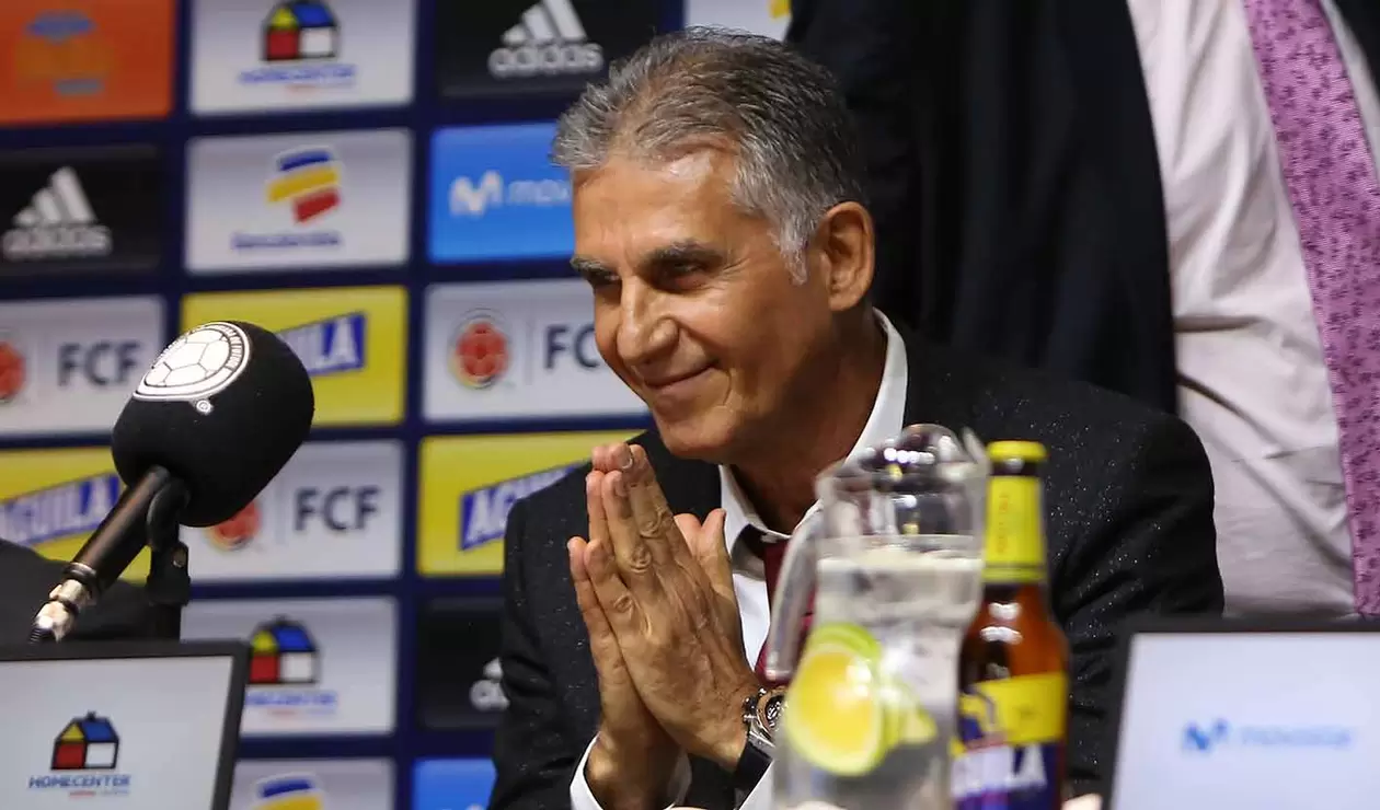 Queiroz arribó a Colombia el miércoles en la noche para su posterior presentación como sustituto del argentino José Pékerman
