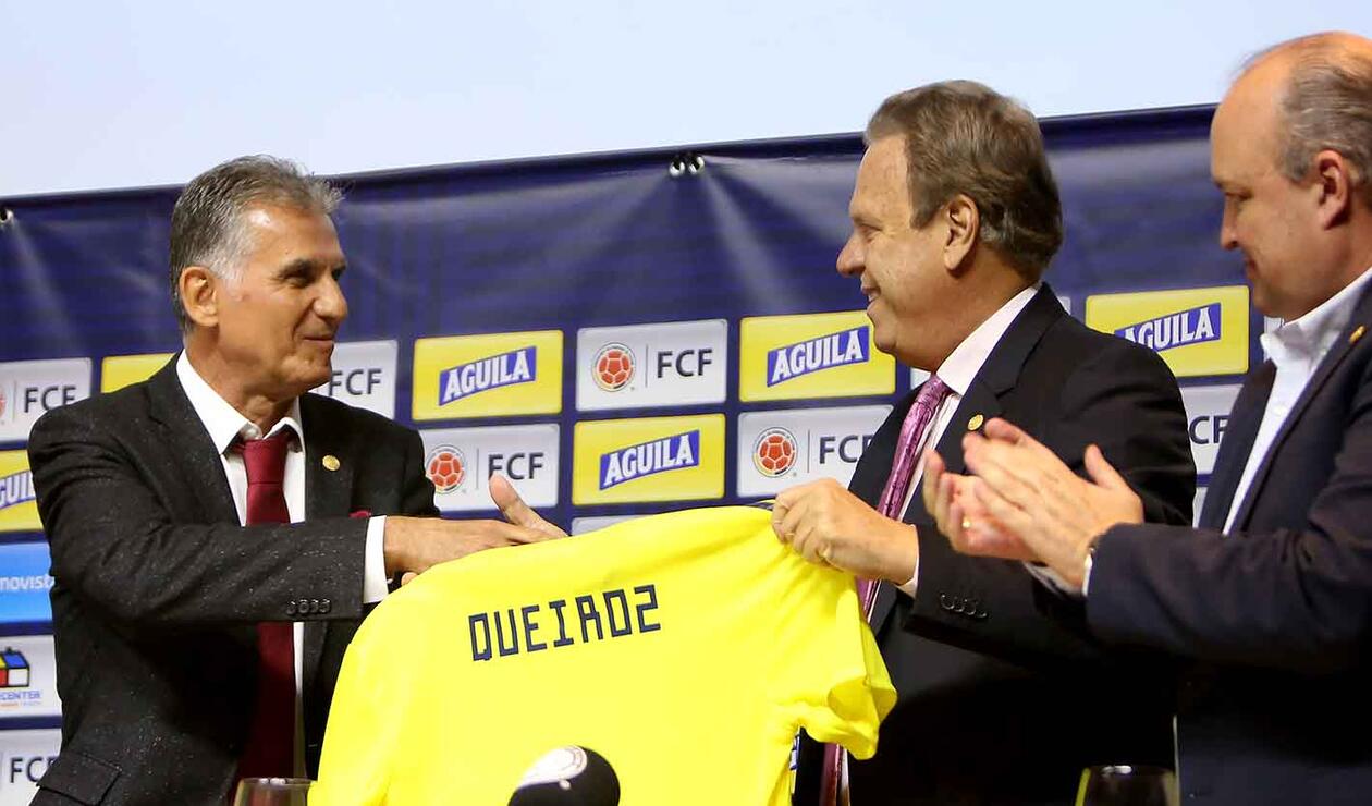 Queiroz reconoció que ya comenzó a tener contactos con algunos jugadores del combinado colombiano