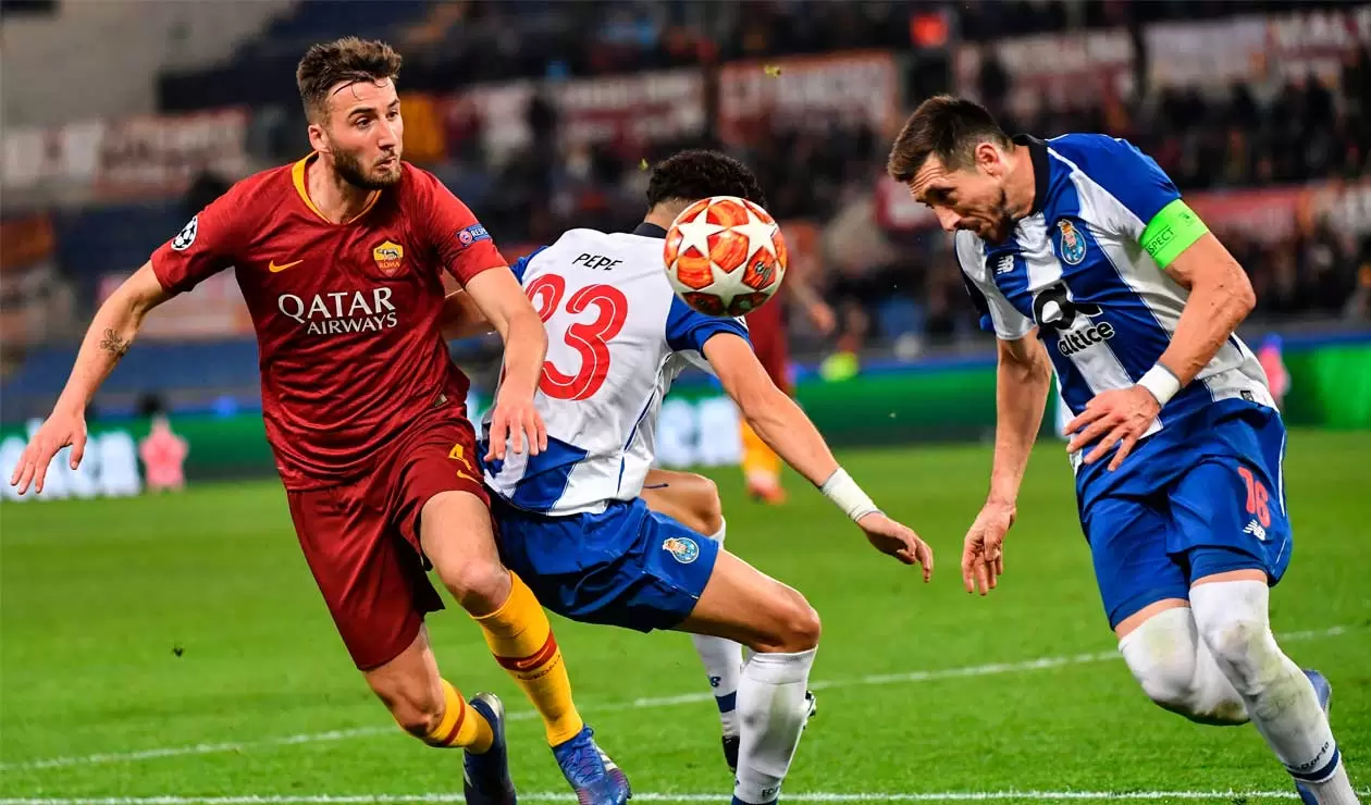 Porto y Roma abrieron la fase de octavos en la Champions League