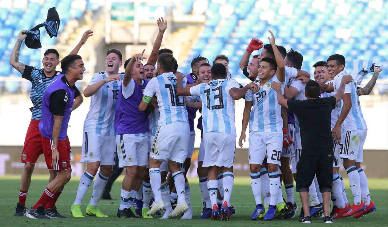 Argentina clasificó al Mundial sub 20