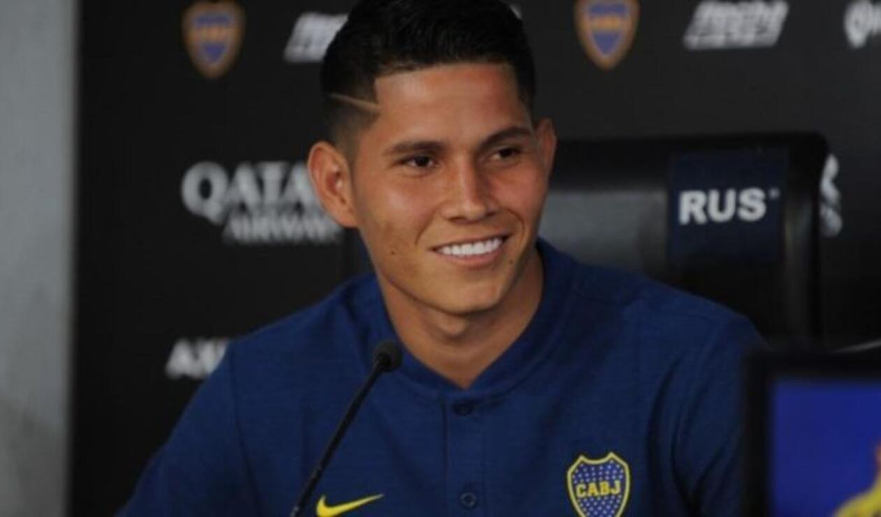 Jorman Campuzano, jugador de Boca Juniors