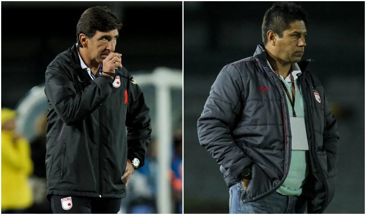 Gustavo Costas y Wilson Gutiérrez, extécnicos de Santa Fe