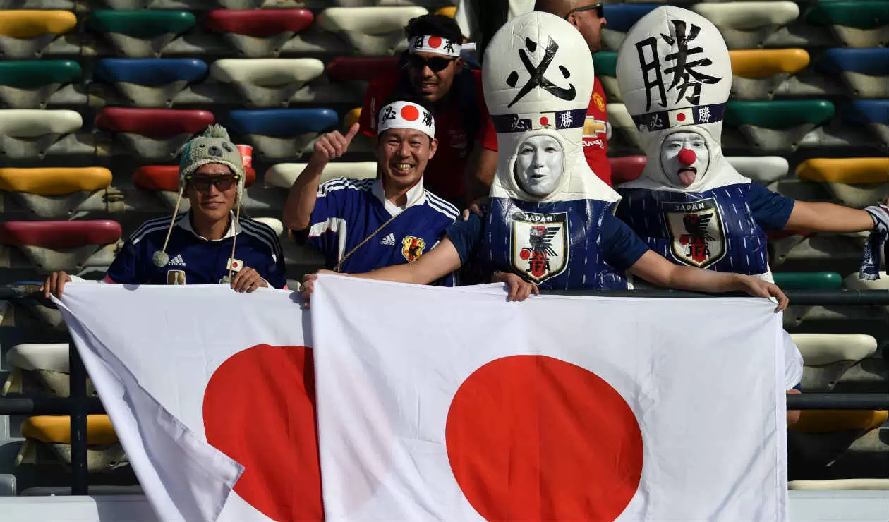 Hinchas de Japón en la Copa Asia