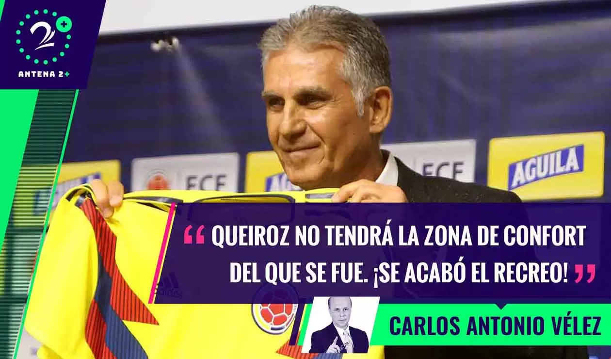 Carlos Queiroz, técnico de la Selección Colombia
