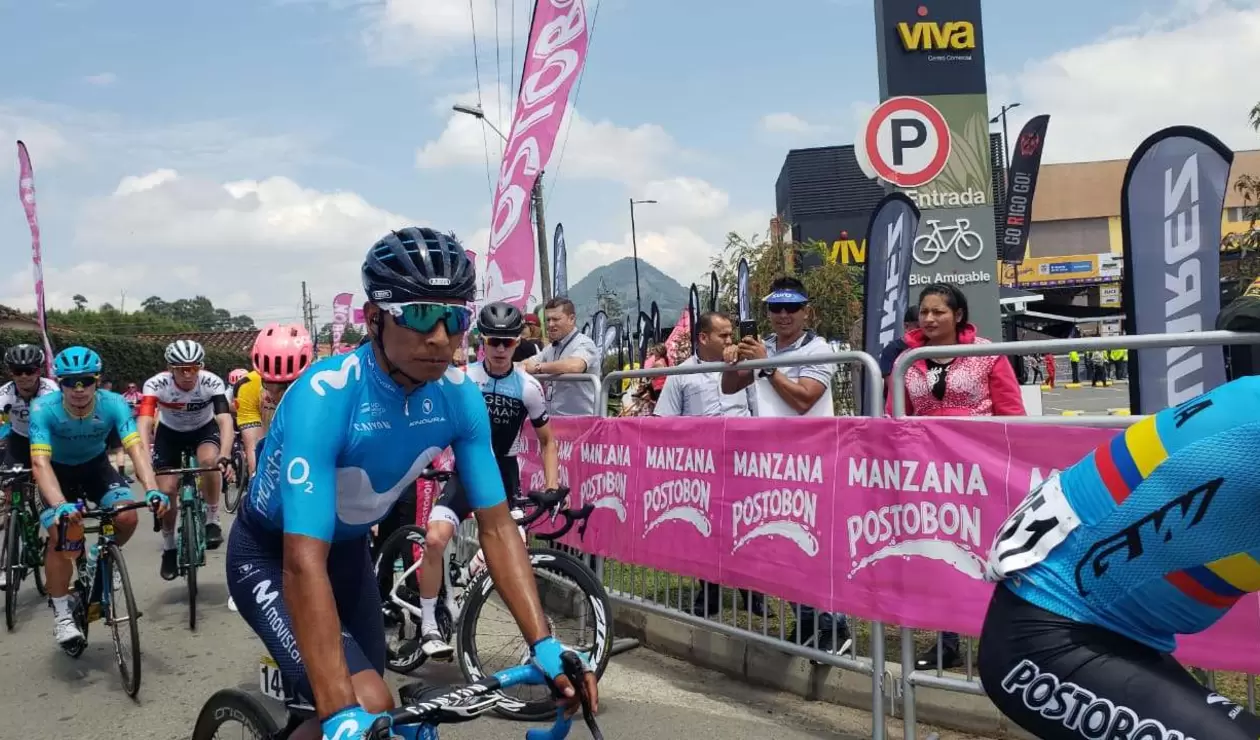 Nairo Quintana en el Tour Colombia 2.1