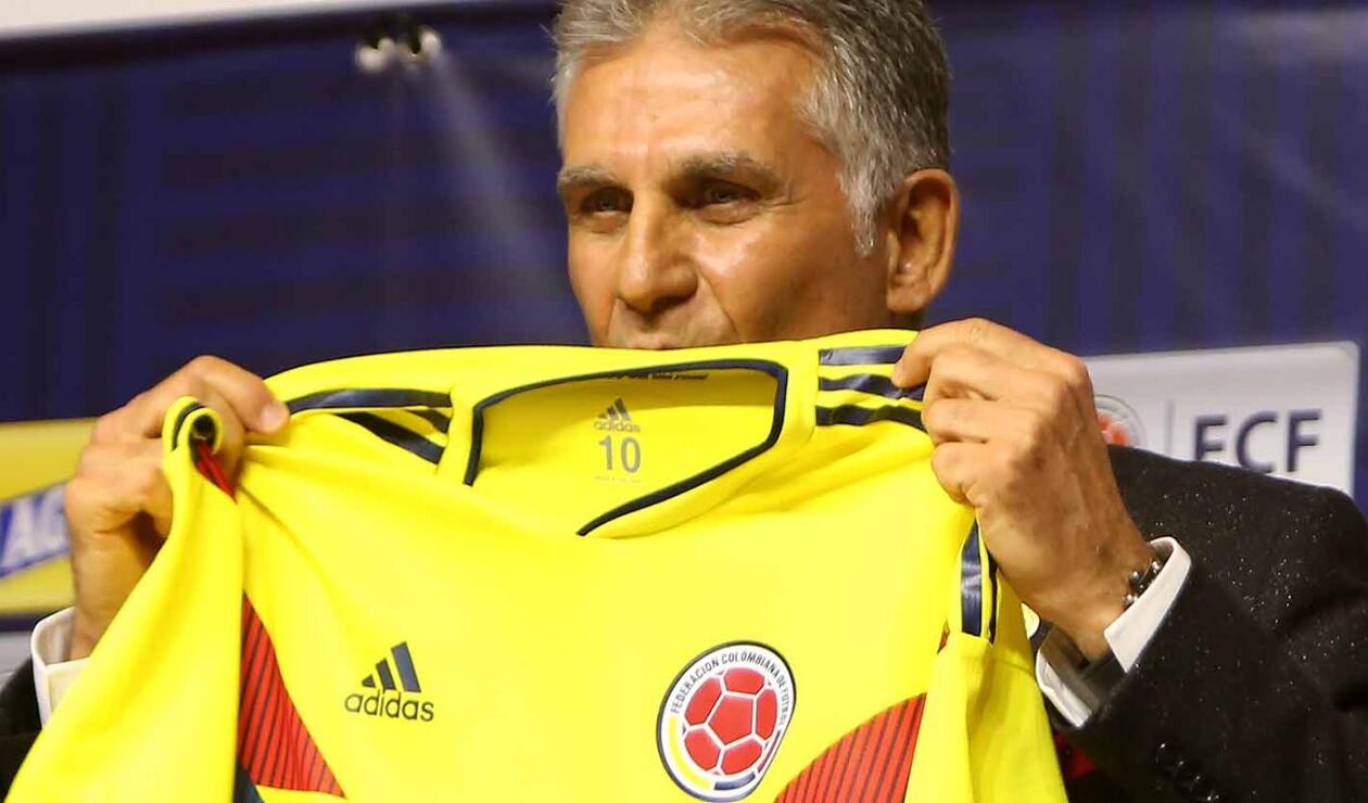 Carlos Queiroz, director técnico de la Selección Colombia de mayores
