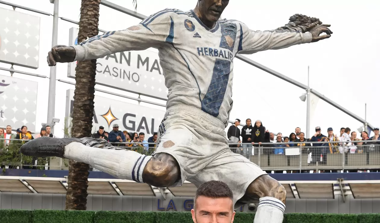 Estatua de David Beckham