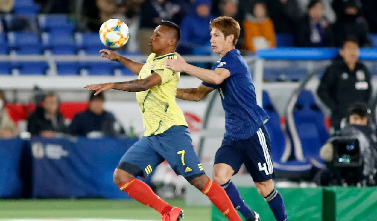 Colombia alcanzó la tercera victoria de su historia ante Japón