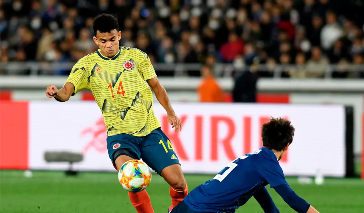 Ante Japón, Luis Díaz debutó con la Selección Colombia