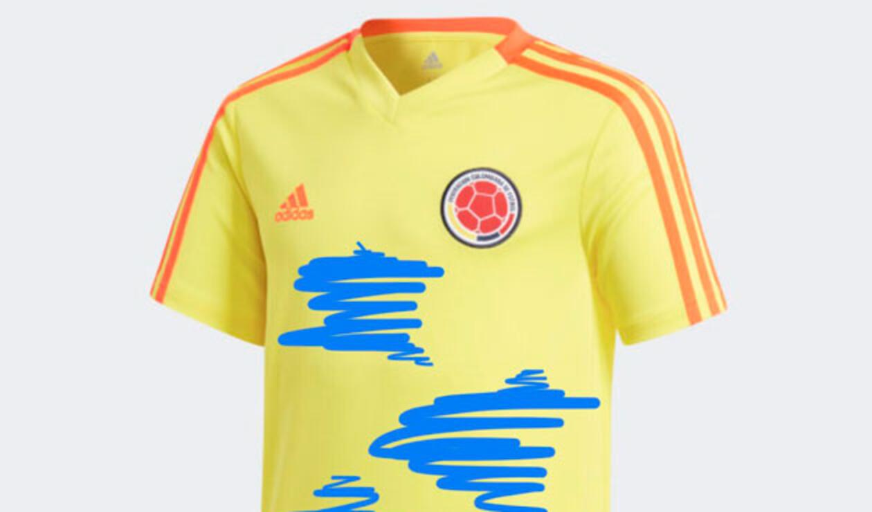Uno de los tantos memes por la nueva camiseta de la Selección Colombia
