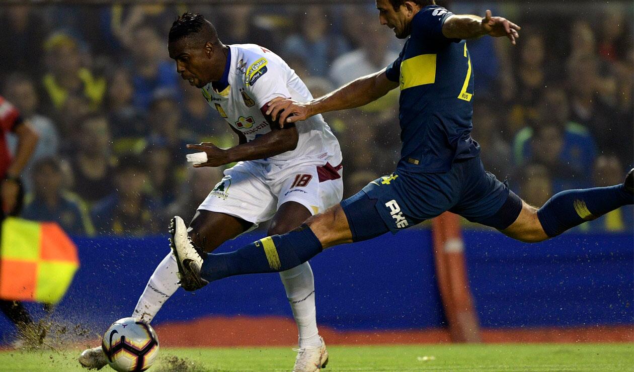 Deportes Tolima disputó un primer tiempo destacado ante Boca Juniors