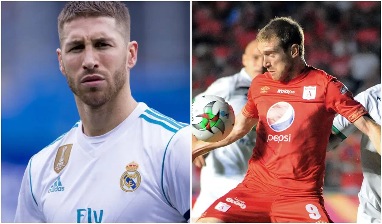 Sergio Ramos y Fernando Aristeguieta