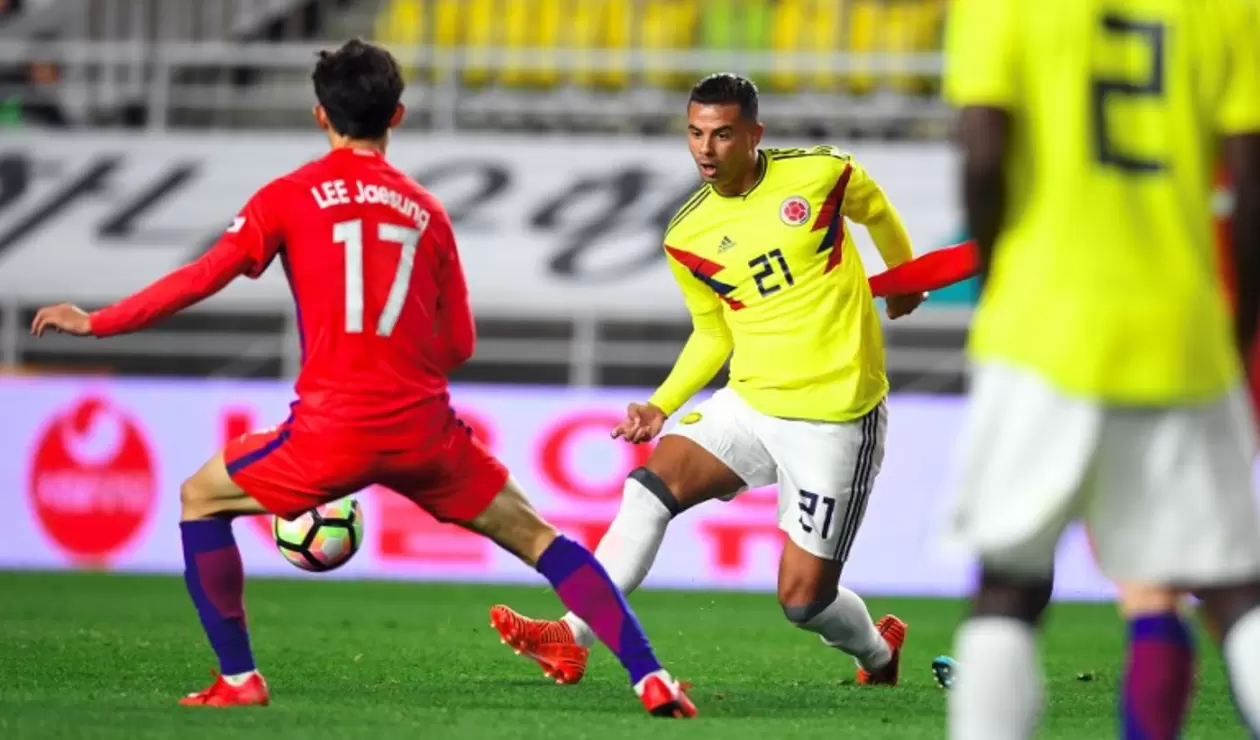Corea del Sur vs Colombia, amistoso 2017