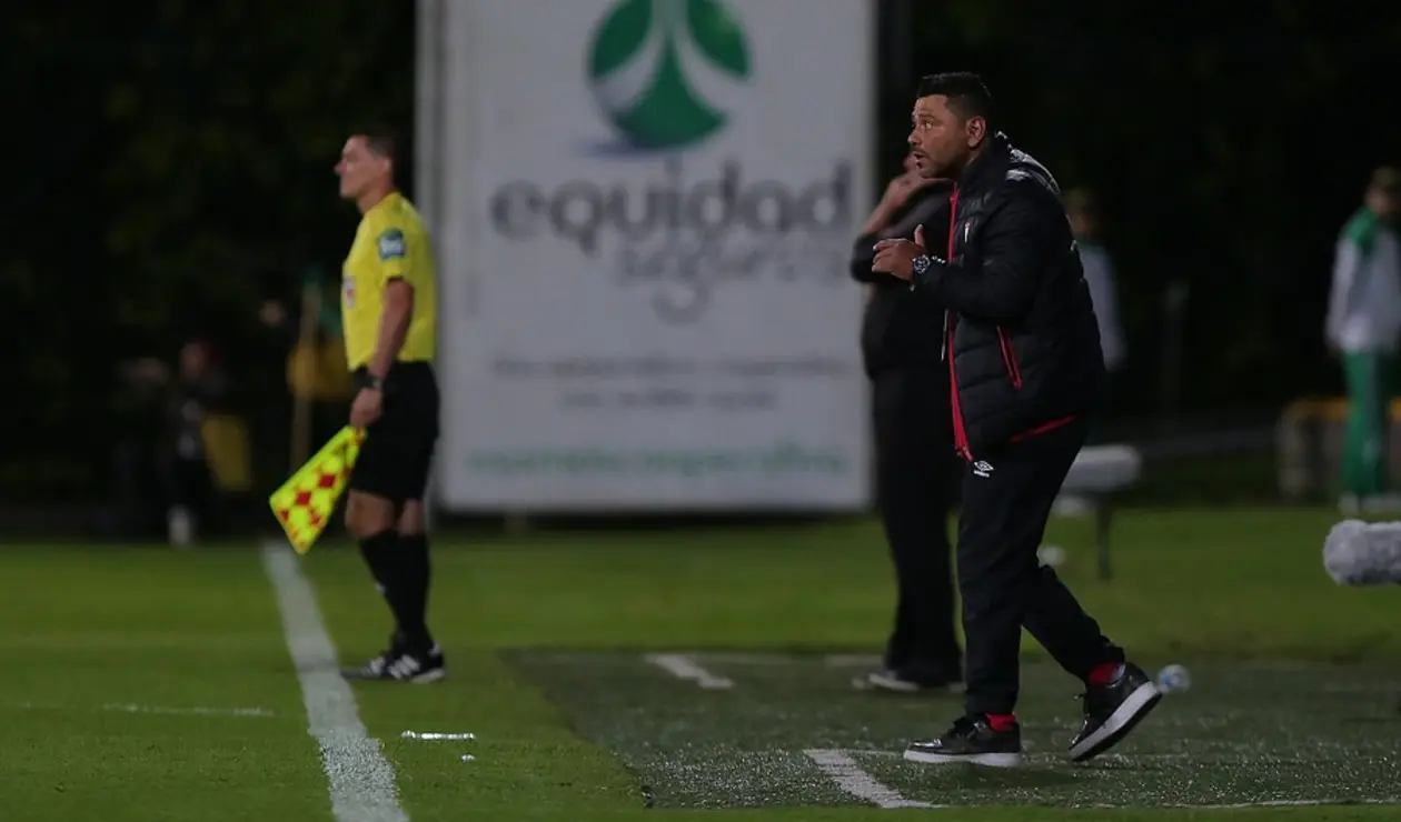 Gerardo Bedoya, técnico de Independiente Santa Fe