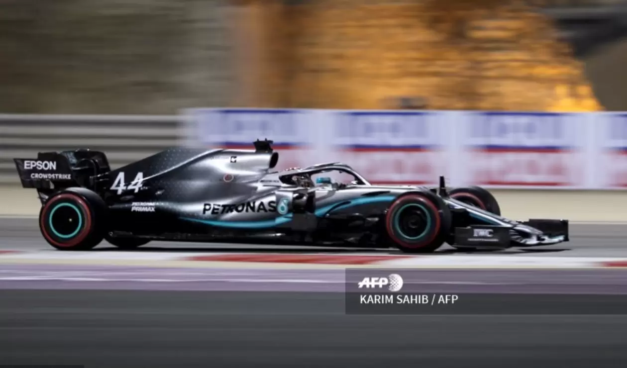Lewis Hamilton se llevó la victoria en el Gran Premio de Baréin