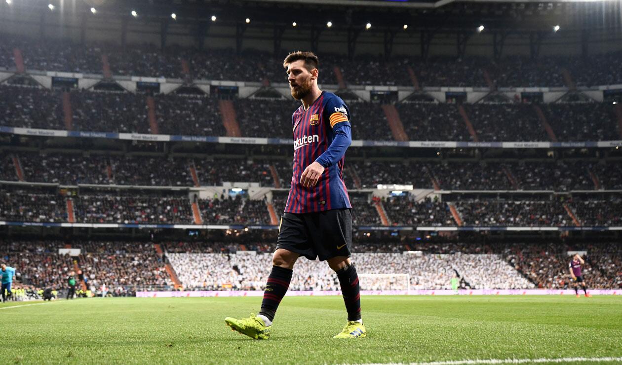 Messi no tuvo el brillo esperado durante la última victoria del Barcelona sobre Real Madrid. 