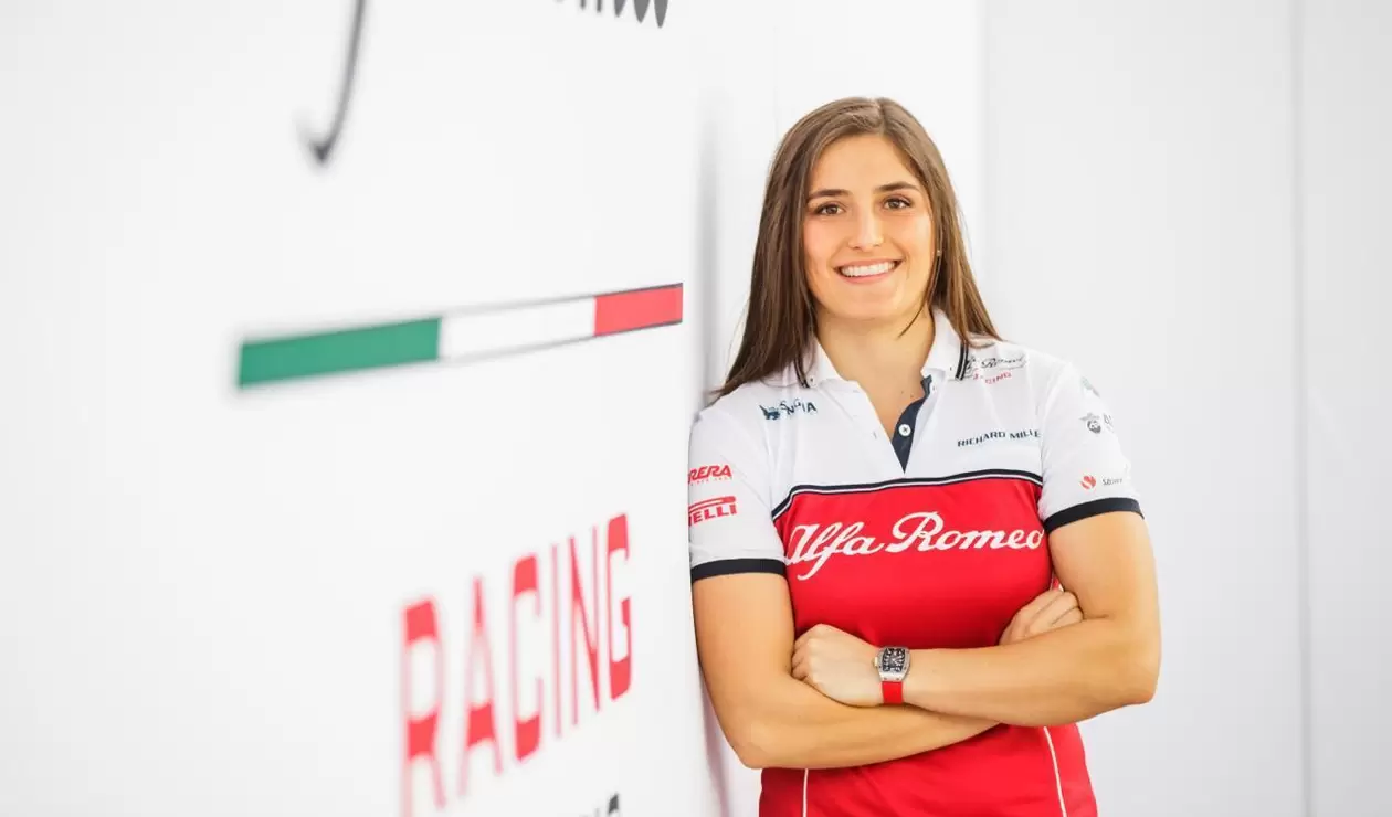 Tatiana Calderón- con Alfa Romeo Racing