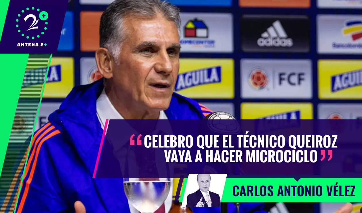 Carlos Queiroz, técnico de la Selección Colombia - Palabras Mayores