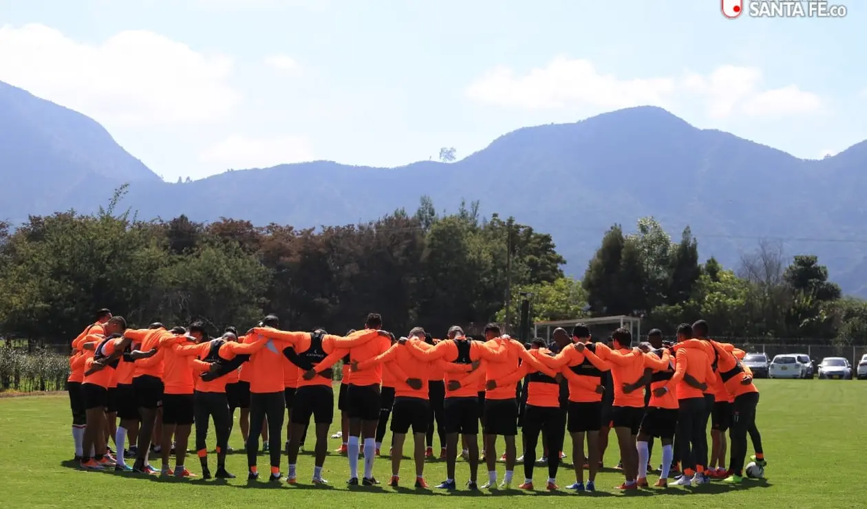 Entrenamiento de Independiente Santa Fe