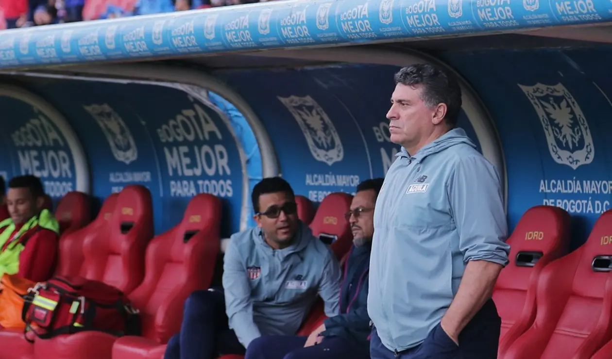 Luis Fernando Suárez, técnico del Junior de Barranquilla