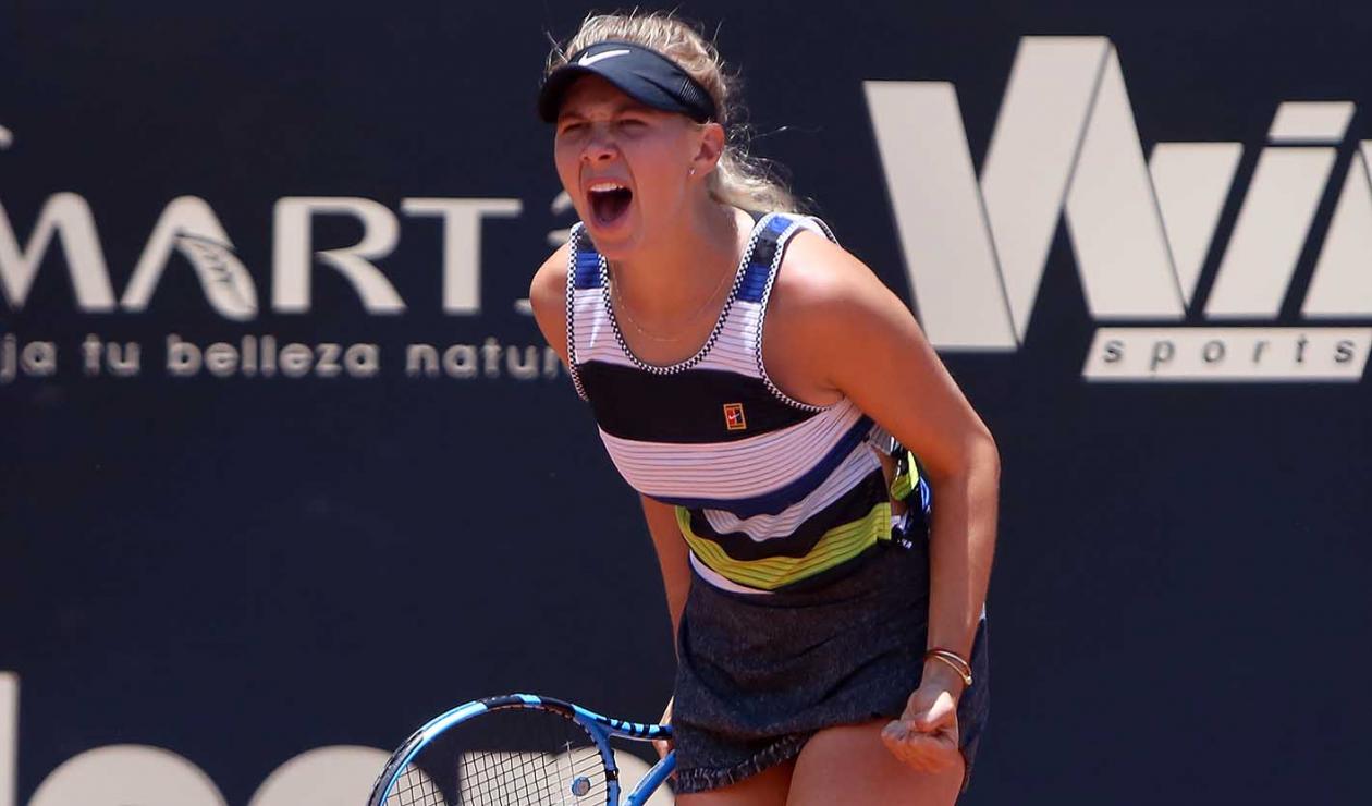 Amanda Anisimova se coronó campeona en el Claro Open Colsánitas