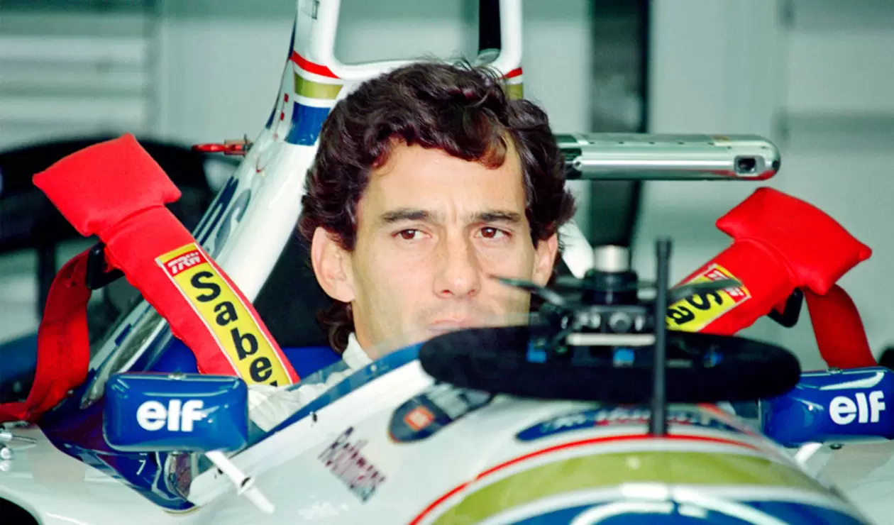 Ayrton Senna, tres veces campeón de la Fórmula 1, a 25 años de su muerte