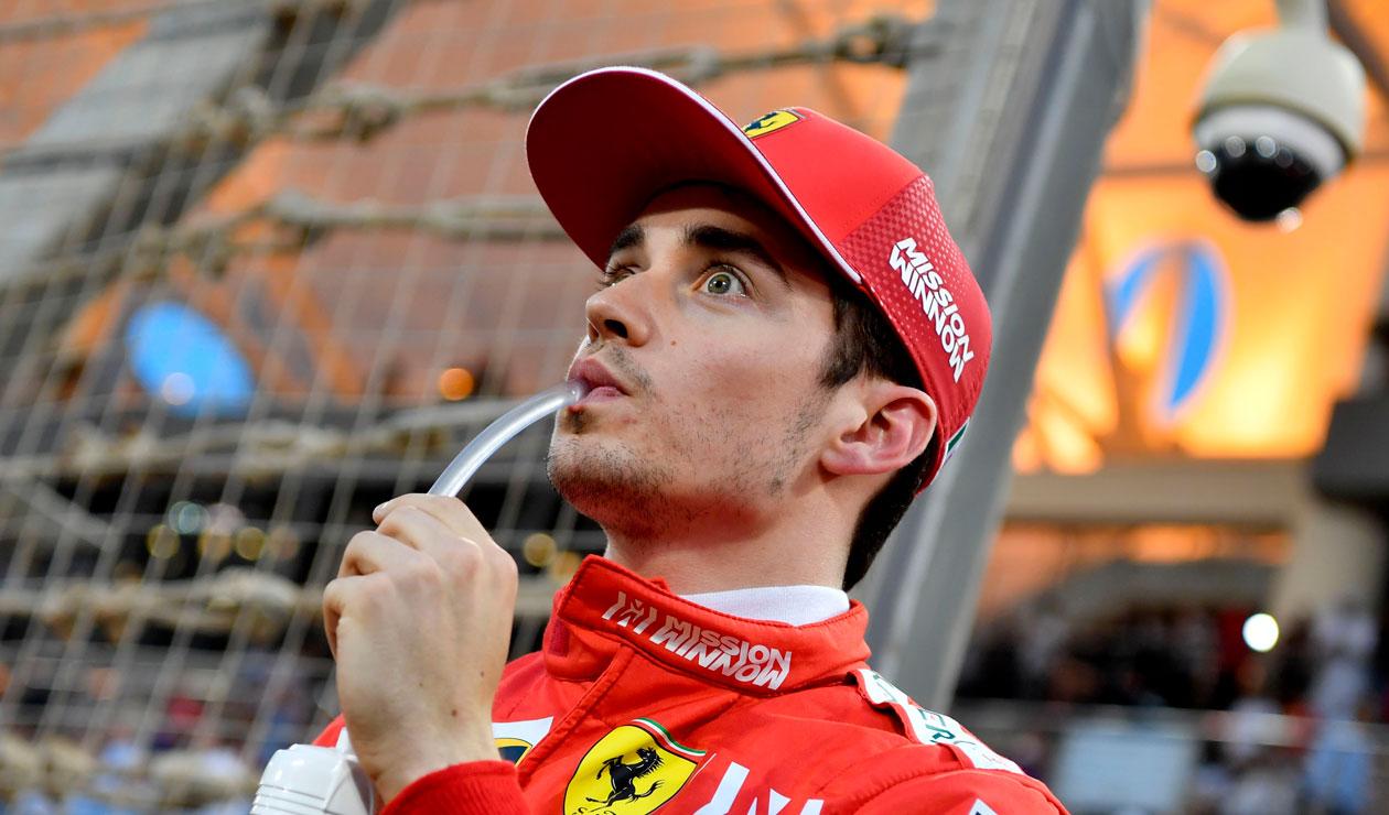 Charles Leclerc fue el piloto destacado por la Fórmula 1 durante el fin de semana