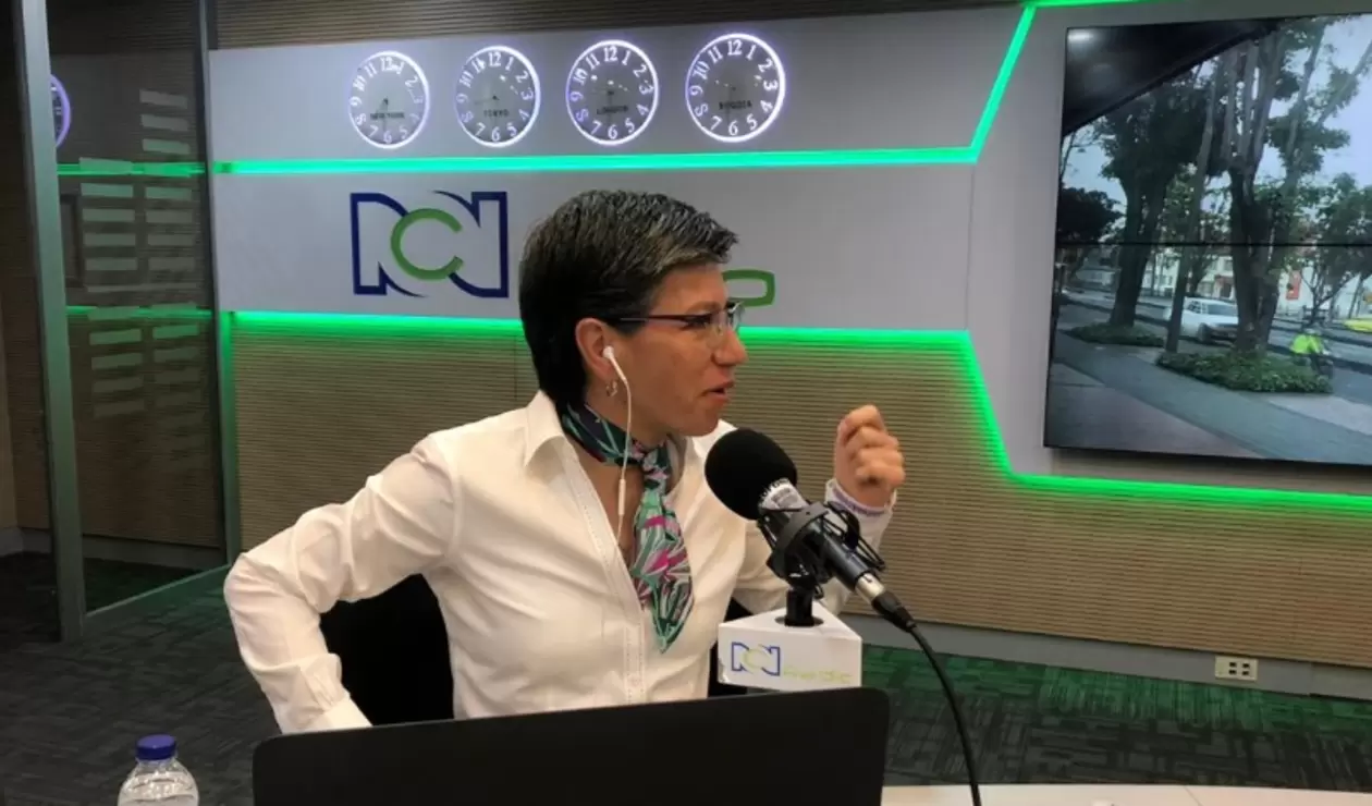 Claudia López en RCN Radio