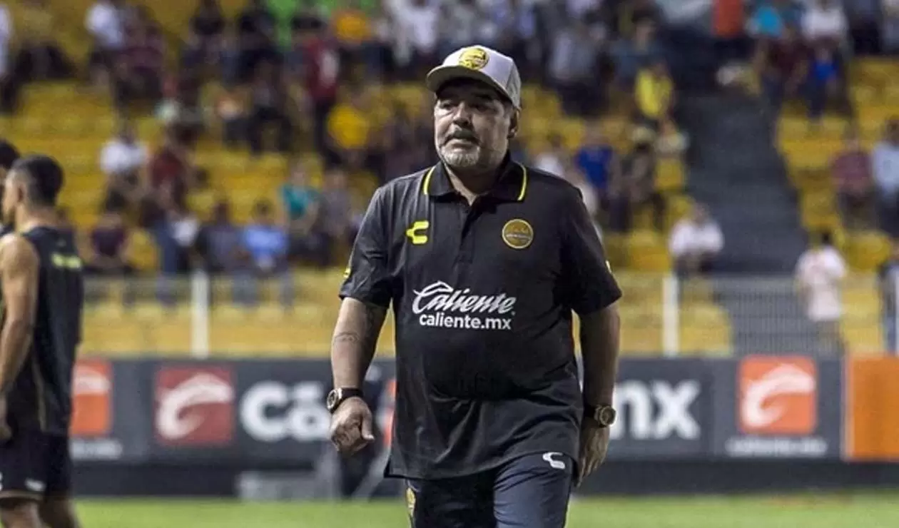 Diego Maradona, técnico de Dorados