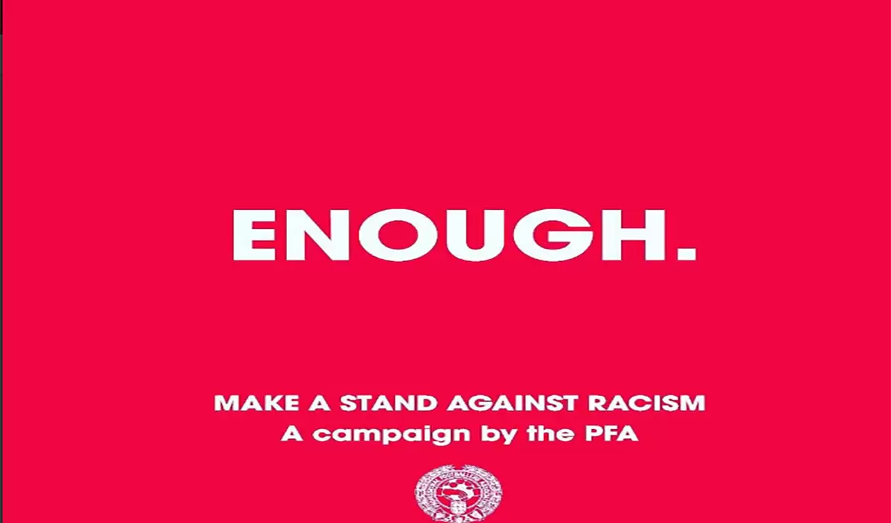 #Enough lema contra el racismo 