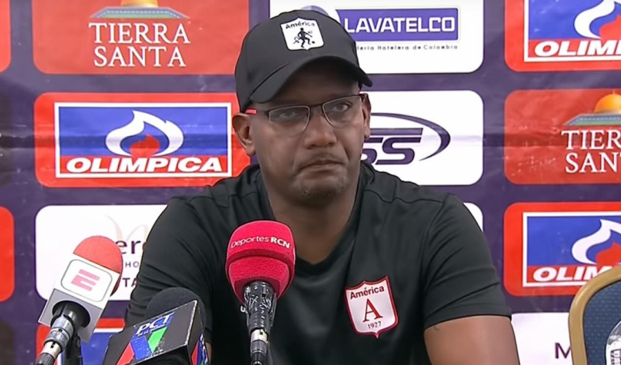 Jersson González, encargado del América de Cali