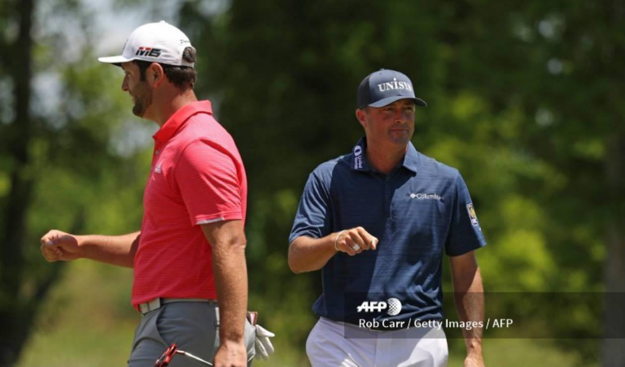 Jon Rahm y Ryan Palmer