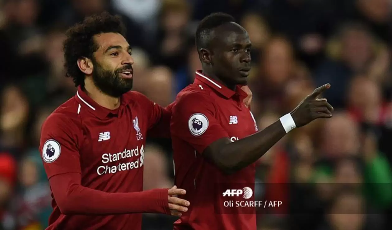 Liverpool - Mohamed Salah y Sadio Mané