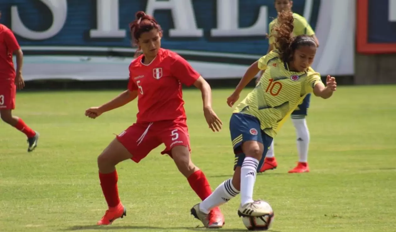 Colombia femenina vs Perú