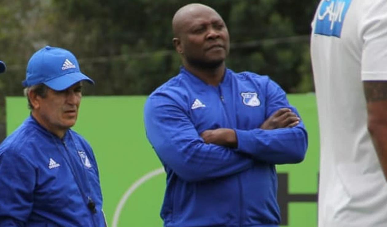 Jorge Luis Pinto y Freddy Rincón en Millonarios