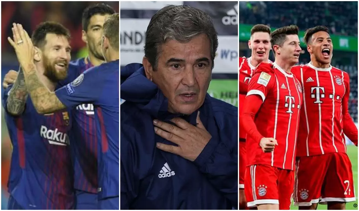 Barcelona, Jorge Luis Pinto y Bayern Múnich