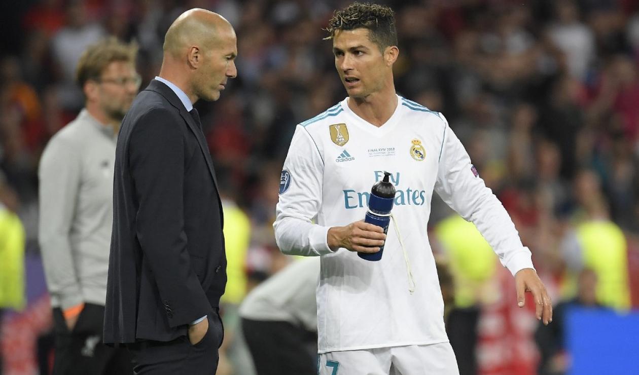 Zidane y Cristiano Ronaldo