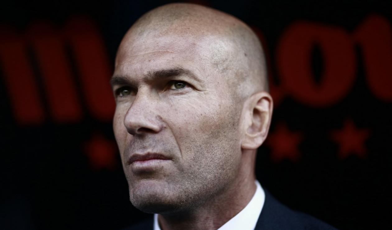 Zinedine Zidane, técnico francés