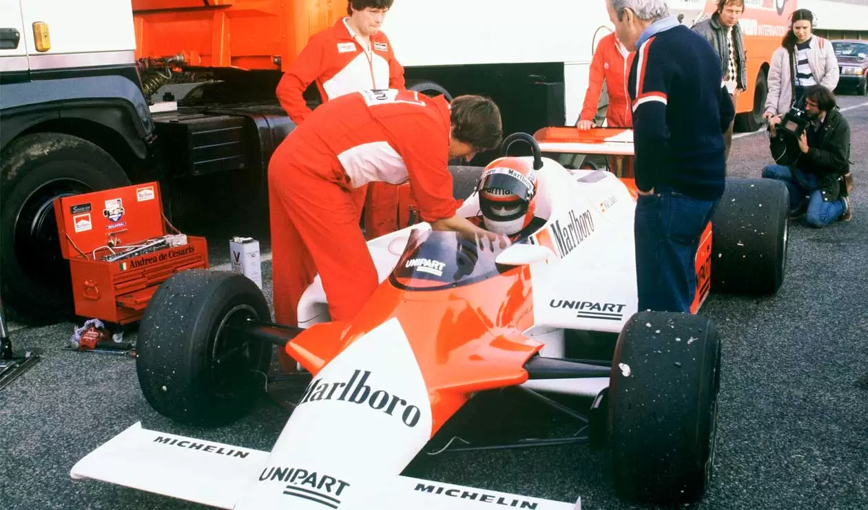 En 1981, Niki Lauda volvió a la Fórmula 1 conduciendo el McLaren 