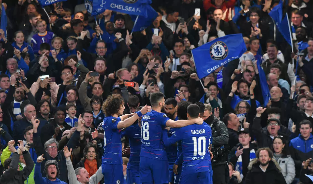 Chelsea eliminó a Frankfurt  y jugará la final de la Europa League