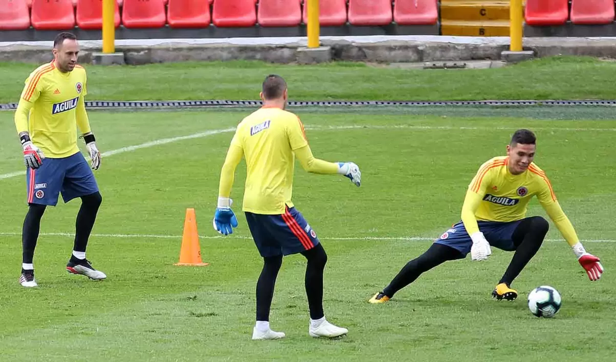 Selección Colombia en Bogotá