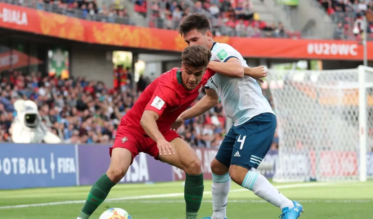 Argentina derrotó a Portugal y sella su pase a los octavos del Mundial Sub-20