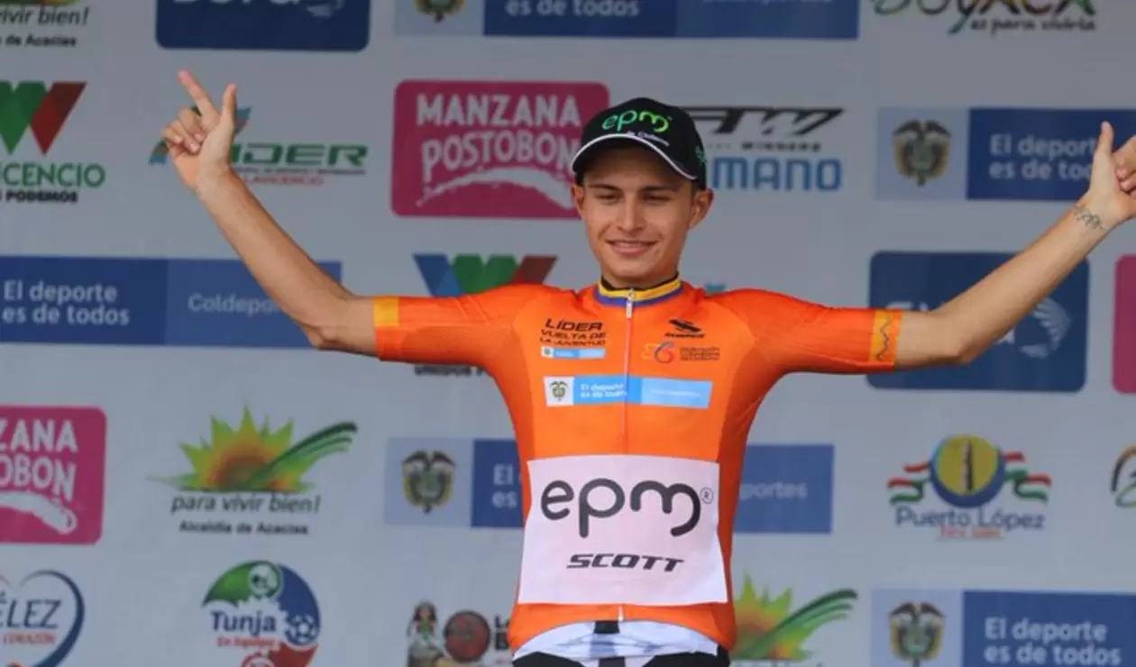 Camilo Ardila, nuevo líder de la Vuelta de la Juventud