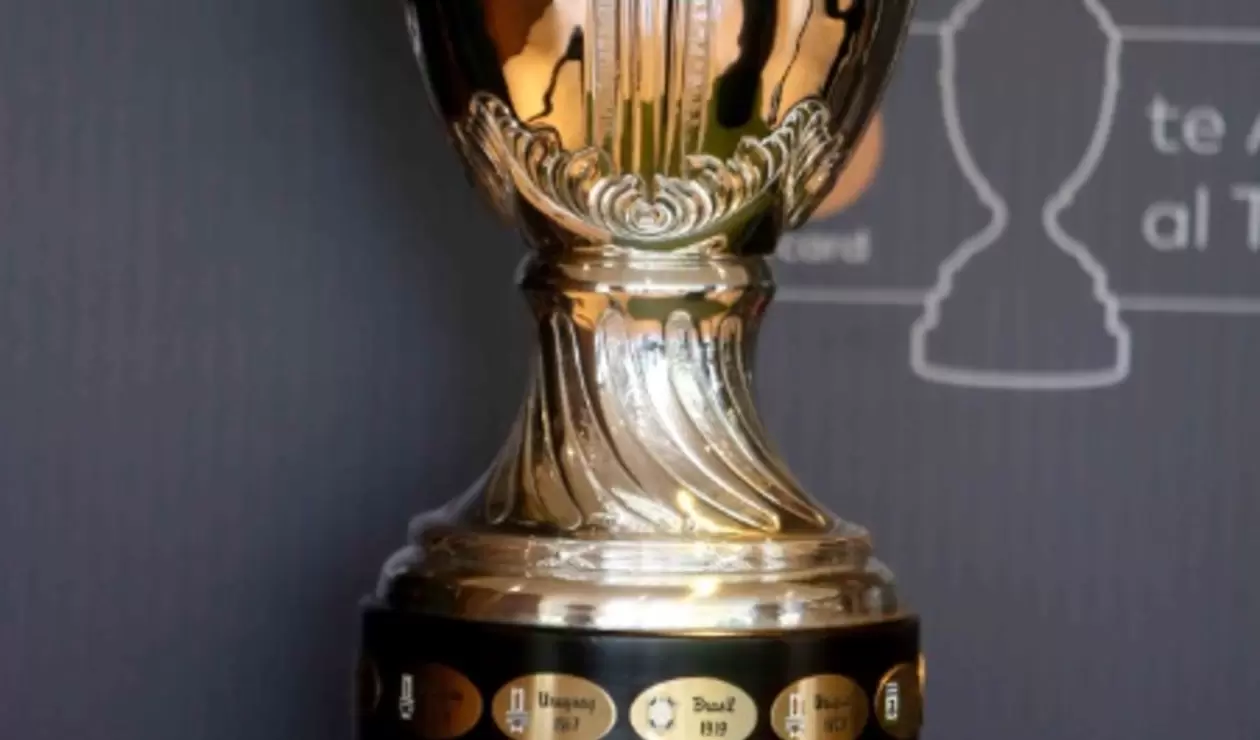 Trofeo de la Copa América en Colombia